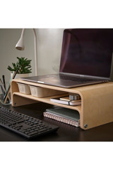 Ikea Vattenkar Ahşap Ayarlanabilir Taşınabilir Ayaklı Hareketli Laptop Standı