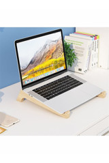 Nonya Ahşap Taşınabilir Laptop Standı