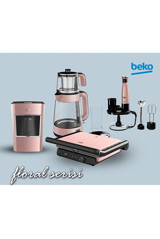 Beko Floral 4'lü Elektronik Çeyiz Seti Rose Gold