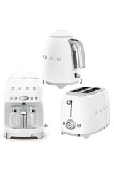 Smeg 50's Style 3'lü Elektronik Çeyiz Seti Beyaz