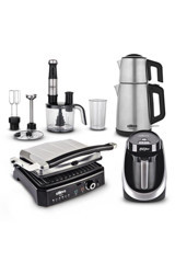 Stilevs Premium 4'lü Elektronik Çeyiz Seti Inox
