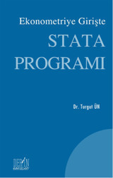 Ekonometriye Girişte Stata Programı Turgut Ün Derin Yayınları