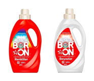 Boron Doğal Renkler Beyazlar ve Renkliler İçin Sıvı Deterjan 2x1.69 lt