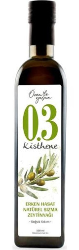 Kisthene Erken Hasat Cam Sızma Zeytinyağı 500 ml