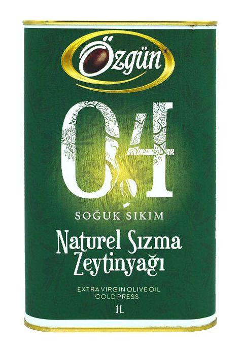 Özgün Soğuk Sıkım Organik Polifenolsüz Teneke Sızma Zeytinyağı 1 lt