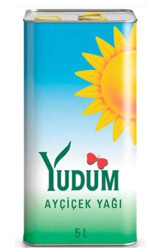 Yudum Teneke Ayçiçek Yağı 2x5 lt