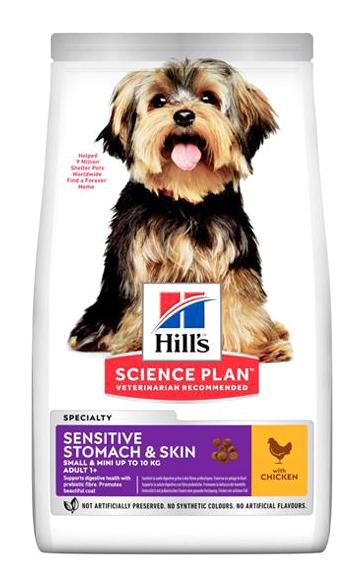 Hill's Sensetive Tavuklu Küçük Irk Yetişkin Kuru Köpek Maması 2.5 kg