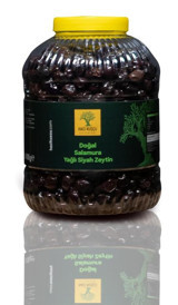 Hacı Kuşçu Zeytinyağı Siyah Zeytin 3.4 kg