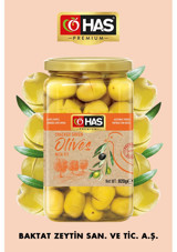 Has Premium Yeşil Zeytin 850 gr