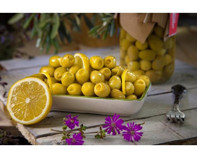 Hasanbey Çiftliği Dolgulu Yeşil Zeytin 500 gr