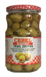 Cebel Biberli Yeşil Zeytin 400 gr