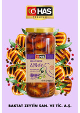 Has Premium Biberli Izgara Yeşil Zeytin 500 gr