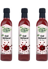 Tarihi Sultan Ahmet Baharatçısı Gül Sirke 3x500 ml