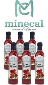 Minecal Gül Sirke 6x500 ml