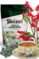 Shazel Menengiç Kahvesi Sütlü Sade Türk Kahvesi 2x400 gr