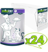 Master Yetişkin Tavşan Soslu Yaş Kedi Maması 24x80 gr