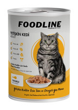 Foodline Yetişkin Tavuklu Parça Etli-Soslu Yaş Kedi Maması 400 gr