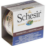 Schesir Yetişkin Ringa Balık-Ton Balığı-Pirinç Yaş Kedi Maması 85 gr