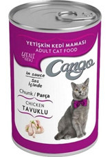 Cango Yetişkin Tavuklu Yaş Kedi Maması 415 gr