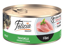 Felicia Yetişkin Tavuklu Yaş Kedi Maması 85 gr