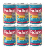 Proline Yetişkin Alabalık-Somon Parça Etli-Soslu Yaş Kedi Maması 6x400 gr