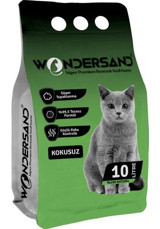 Wondersand Kokusuz Topaklanan İnce Taneli Bentonit Kedi Kumu 10 lt