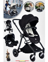 Baby Home Home Çift Yönlü Katlanabilir Tek Elle Kapanan Bebek Arabası