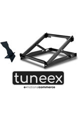 Tuneex Katlanabilir Metal Dikey Ayarlanabilir Taşınabilir Ayaklı Hareketli Laptop Standı