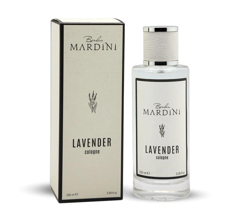 Berdan Mardini Lavanta Cam Şişe Kolonya 100 ml