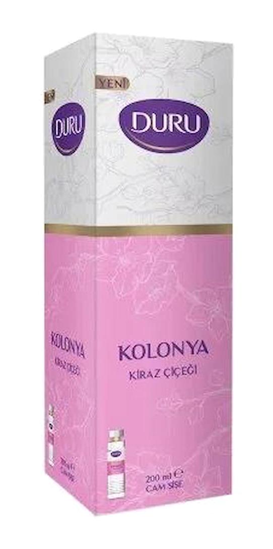 Duru Kiraz Çiçeği Cam Şişe Kolonya 200 ml