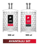 Pierre Cardin Lavanta-Limon Cam Şişe Kolonya 2x200 ml