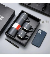 Verahed Bardaklı Paslanmaz Çelik 500 ml Outdoor Termos Siyah