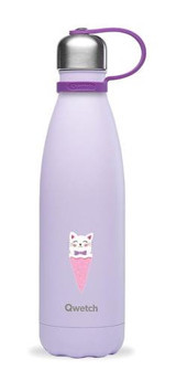 Qwetch Qk9005 Paslanmaz Çelik 0.5 lt Outdoor Termos Mor