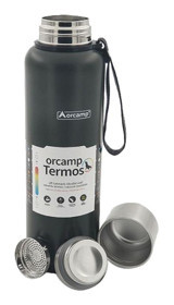 Orcamp Out-5000 Paslanmaz Çelik 0.5 lt Outdoor Termos Siyah