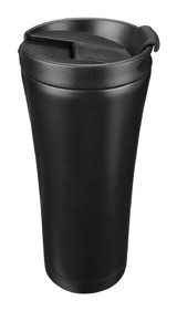 S-Link 8680096115356 Paslanmaz Çelik 0.5 lt Outdoor Termos Siyah