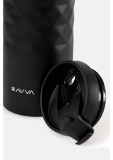 Avva B009900 Paslanmaz Çelik 0.4 lt Outdoor Termos Siyah