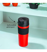 Coocker 1394-4 Paslanmaz Çelik 0.48 lt Outdoor Termos Kırmızı
