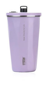 Tyeso Crush Tumbler Paslanmaz Çelik 600 ml Outdoor Termos Mor