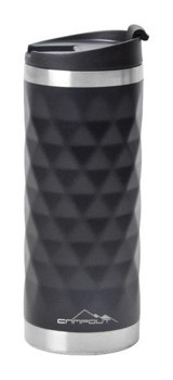 Nurgaz Campout Paslanmaz Çelik 0.5 lt Outdoor Termos Kahverengi - Siyah