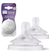 Philips Natural Reponse 1+ Ay Delikli Kiraz Uçlu Silikon Emzik Şeffaf
