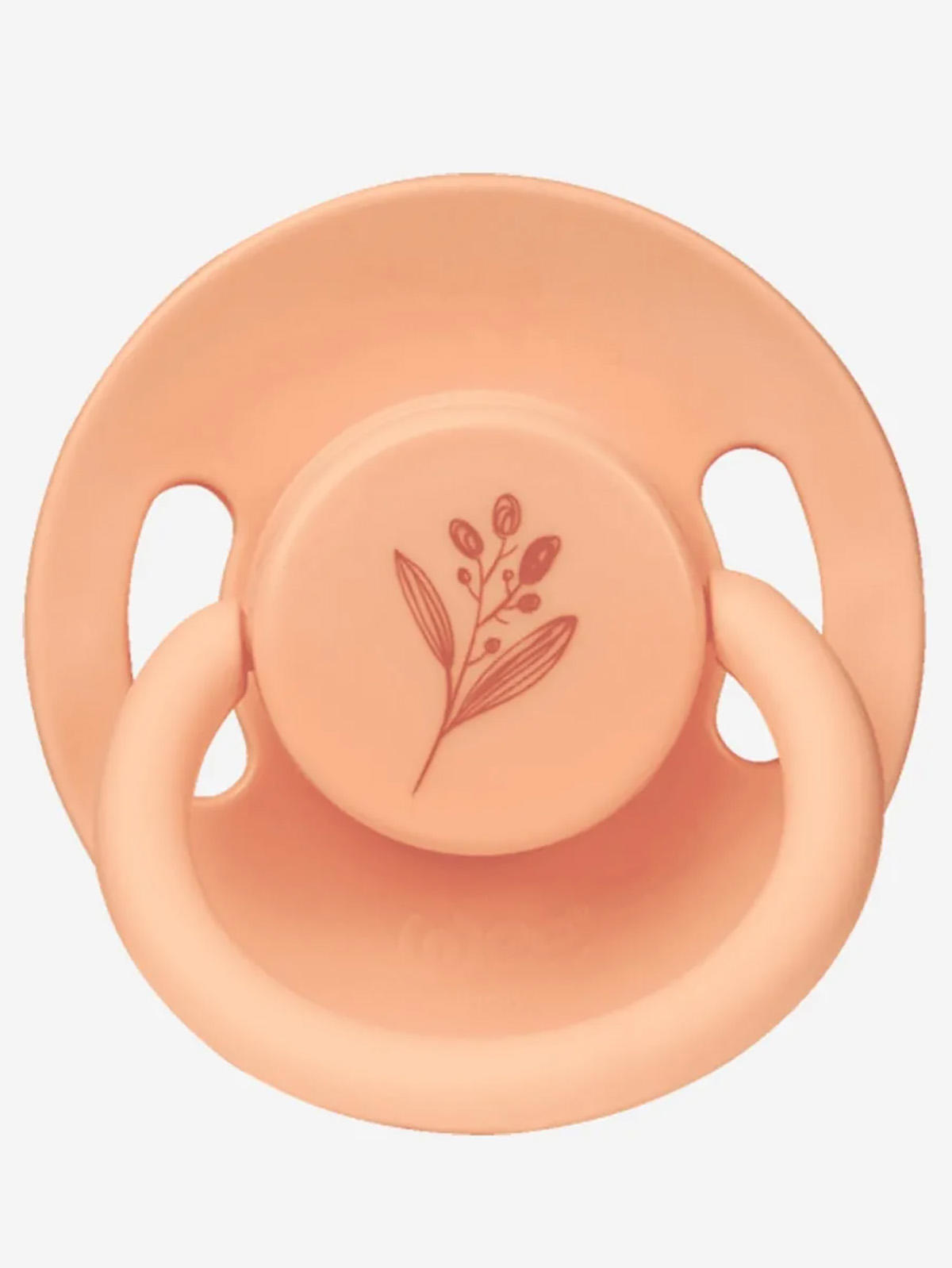 Wee Baby Pure 0-6 Ay Delikli Ortodontik Yenidoğan Kiraz Uçlu Damaklı Kauçuk Emzik Yavru Ağzı