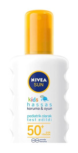 Nivea 50 Faktör İçin Nemlendirici Suya Dayanıklı Yüz ve Vücut Güneş Kremi 200 ml