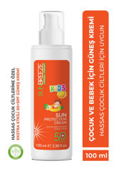 Sun Breeze 50 Faktör İçin Nemlendirici Suya Dayanıklı Yüz ve Vücut Güneş Kremi 100 ml