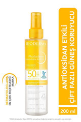 Bioderma Photoderm Anti Ox Sun 50 Faktör İçin Leke Karşıtı Nemlendirici Yaşlanma Karşıtı Suya Dayanıklı Yüz Güneş Kremi 200 ml