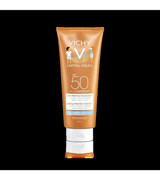 Vichy 50 Faktör İçin Nemlendirici Yağsız Suya Dayanıklı Yüz ve Vücut Güneş Sütü 300 ml