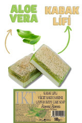 Ikt Doğal Kabak Lifli Aloe Vera Sabun 100 gr