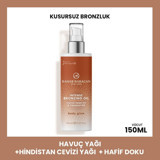 Bahar Babacan Havuç - Hindistan Cevizi Yoğun Vücut İçin Bronzlaştırıcı Yağ 150 ml