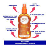 Beach Day Havuç Yoğun 6 Faktör Vücut İçin Bronzlaştırıcı Yağ 150 ml
