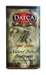 Datça Soğuk Sıkım Soğuk Sıkım Teneke Zeytinyağı 5 lt