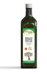 Nida Naturel Soğuk Sıkım Cam Sızma Zeytinyağı 1 lt